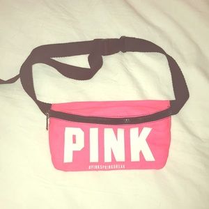 Pink fanny pack